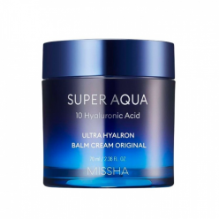 Интенсивно увлажняющий крем-бальзам для лица MISSHA Super Aqua Ultra Hyalron Balm Cream Original