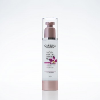 Очищающее и увлажняющее молочко для лица для снятия макияжа Carelika Orchid Stem Cell Cleansing Milk