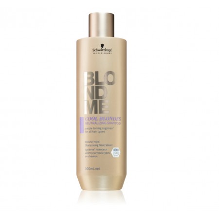 Нейтрализующий шампунь для волос холодных оттенков блонд Schwarzkopf Professional BlondMe Cool Blondes Neutralizing Shampoo