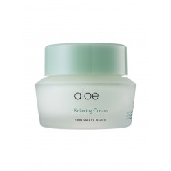 Успокаивающий крем для лица с алоэ вера Aloe Relaxing Cream It's Skin