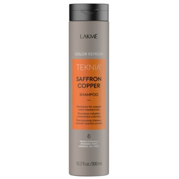 Шампунь для обновления цвета медных оттенков волос Teknia Refresh Saffron Copper