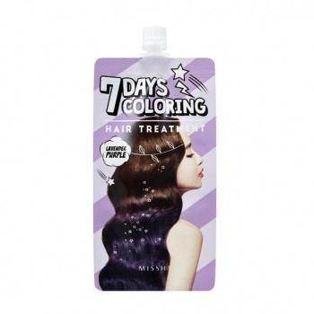 Оттеночный бальзам для волос MISSHA 7 Days Coloring Hair Treatment (Lavender Purple)