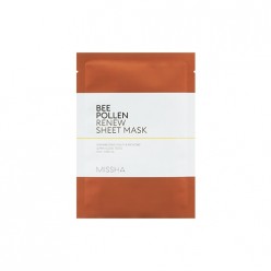 Обновляющая тканевая маска для лица MISSHA Bee Pollen Renew Sheet Mask
