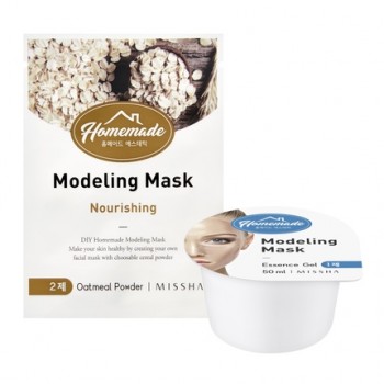 Альгинатная маска для лица MISSHA Homemade Modeling Mask (Oatmeal)