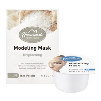 Альгинатная маска для лица MISSHA Homemade Modeling Mask (Rice)