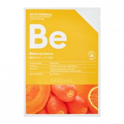 Питательная маска для лица MISSHA Phyto-chemical Skin Supplement Sheet Mask (Betacarotene/Nourishing)
