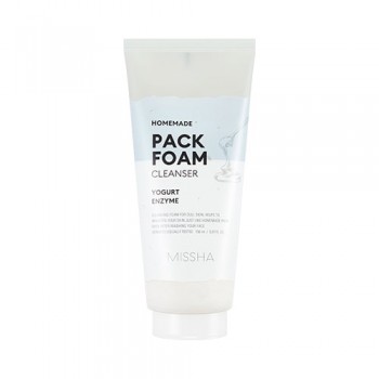 Очищающая пенка для лица MISSHA Homemade Pack Foam Cleanser (Enzyme Yogurt Pack Foam)