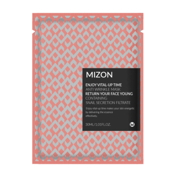 Маска листовая для лица антивозрастная MIZON Enjoy Vital Up Time Anti Wrinkle 