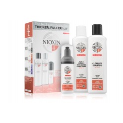 Система по уходу для заметно истонченных/редеющих, тонких, химически обработанных волос System 4 Nioxin