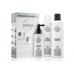 Cистема по уходу для нормальных и тонких, слегка редеющих натуральных волос Nioxin System 1
