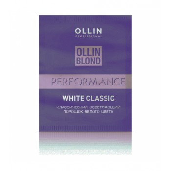 Классический осветляющий порошок белого цвета Ollin Blond
