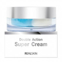 Увлажняющий и питательный крем двойного действия Double Action Super Cream Real Skin
