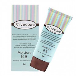 Тональный BB крем для лица с солнцезащитным фактором Moisture BB Rivecowe