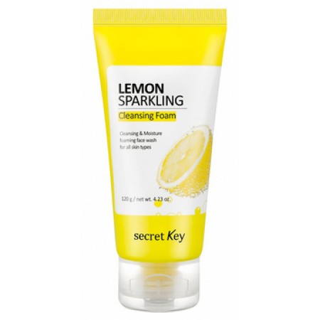 Очищающая пенка для умывания на газированной воде с лимоном 