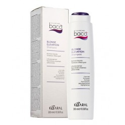 Шампунь для светлых волос и тонировки седых волос с антижелтым эффектом Blonde Elevation Shampoo Baco ML Kaaral 