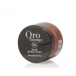 Маска с кератином, микрочастицами золота и рубина для окрашенных волос Fanola Oro Therapy 24k Rubino Puro