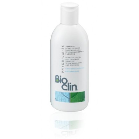 Шампунь смягчающий и себорегулирующий для волос с жирной перхотью Bioclin Phydrium-ES
