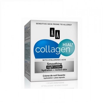 AA Collagen Hial+ Ночной разглаживающий крем увлажнение + отдых AA Oceanic