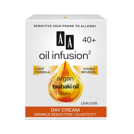Oil Infusion2 40+ Дневной крем "Уменьшение морщин + Эластичность"