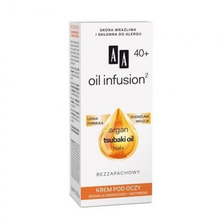 Oil Infusion2 40+ Крем для кожи вокруг глаз "Уменьшение морщин + Питание"