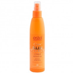 Спрей для волос увлажнение, защита от UV лучей Curex Sunflower  Estel Professional