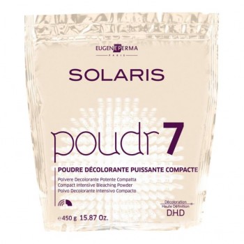 Solaris Poudr7 Обесцвечивающая пудра для волос компактная  Eugene Perma (Франция)