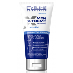 Увлажняющий гель после бритья 6в 1 Men X-Treme Eveline