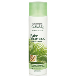 Шампунь для всех типов волос с пальмовым маслом "Упругость и блеск" Seri Natural Line Farcom