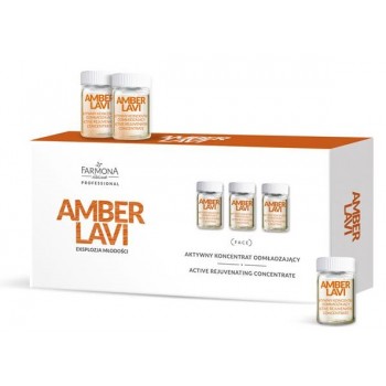 Amber Lavi 40+ Активно омолаживающй концентрат для кожи лица и шеи Farmona Professional