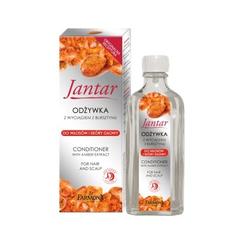 Jantar Кондиционер с янтарным экстрактом для кожи головы и поврежденных волос Farmona