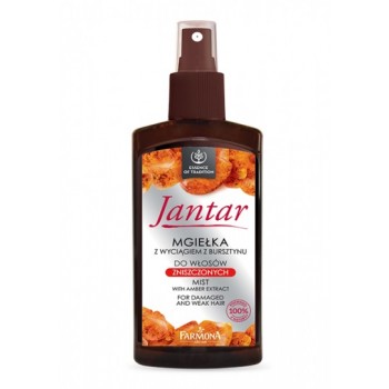 Jantar Мист/спрей с янтарным экстрактом для поврежденных и ослабленных волос Farmona