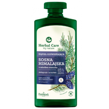 Herbal Care Освежающий гель для ванны и душа Гималайская сосна и мед мануки Farmona