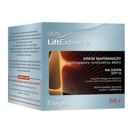 Skin Lift Extreme 55+ Крем дневной корректирующий с эффектом  лифтинга SPF 15 Skin Lift Extreme 55+ Repairing day cream preventing skin drooping SPF 15