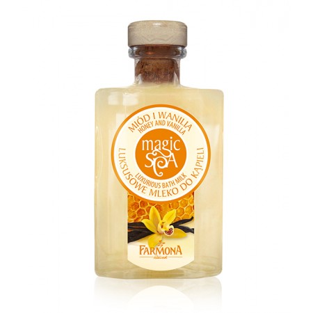 Роскошное молоко для ванны Мёд & Ваниль Aromatherapy Magic Spa honey&vanilla Luxurious bath milk