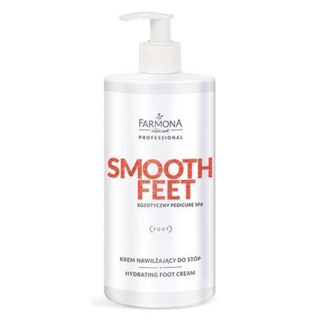 Крем для ног увлажняющий и восстаналивающий с антибактериальным эффектом Hydrating regenerating foot cream Smooth Feet Farmona