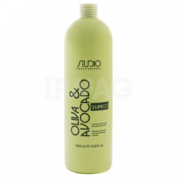 Studio Professional Olive and Avocado Шампунь увлажняющий для волос с маслами авокадо и оливы Kapous