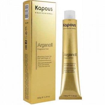 Arganoil Обесцвечивающий крем для волос с маслом арганы Kapous
