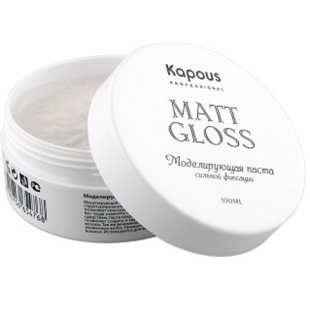 Professional Styling Моделирующая паста для волос сильной фиксации "Matt Gloss"  