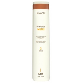 Шампунь с обогащенным питанием для сухих и чувствительных волос Shampoo Nutri 2 Rich  Kin Cosmetics