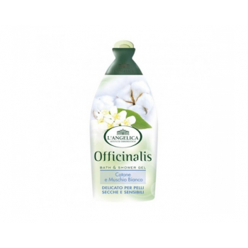 L' Angelica Officinalis Гель для ванны и душа с экстрактом белого мускуса и хлопка для чувствительной кожи