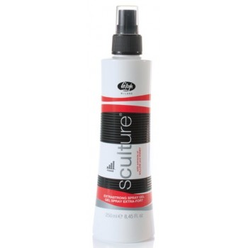 Гель-спрей для укладки волос экстра сильной фиксации Sculture Gel Spray Lisap