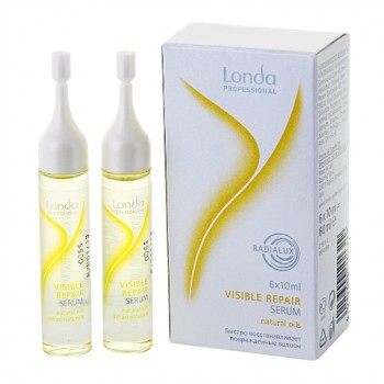 Сыворотка для поврежденных волос Angelina Visible Repaire Serum Naturals Oils Londa Professional