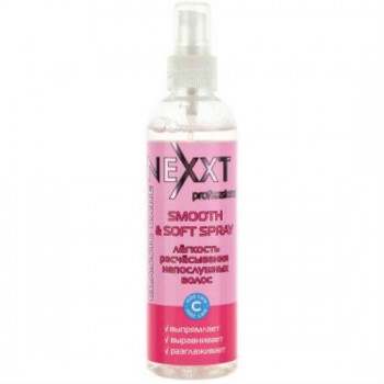 Спрей Легкость расчесывания непослушных волос Smooth & Soft Spray NEXXT