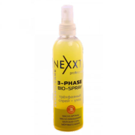 Трехфазный спрей-уход: питание, защита, дыхание волос 3-Phase Bio - Spray
