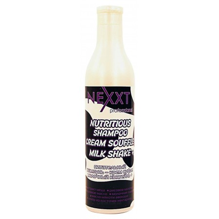 Питательный шампунь крем-суфле: "Молочный коктейль +" Nutritious Shampoo-Cream Souffle Milk Shake +
