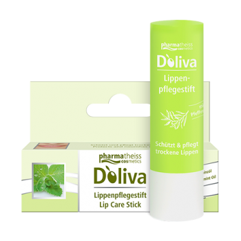 D'Oliva Бальзам для губ гигиенический с витамином Е, маслом мяты Pharmatheiss Cosmetics (Германия)