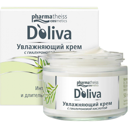 D'Oliva Крем увлажняющий с гиалуроновой кислотой Pharmatheiss Cosmetics (Германия)