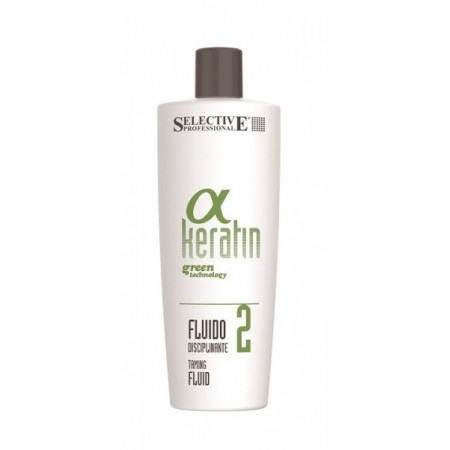 Жидкость для разглаживания волос с растительным кератином  a-Кeratin Fluido Disciplinante 2