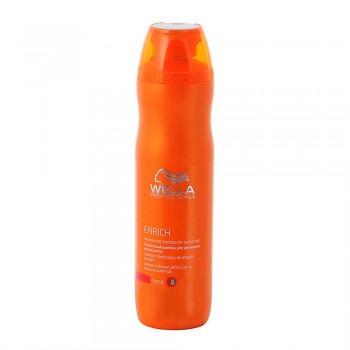 Питательный шампунь для увлажнения жестких волос Enrich shampoo coarse Wella Professional