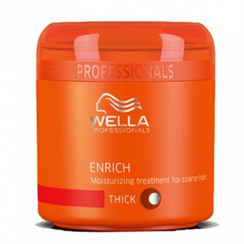Питательная крем-маска для жестких волос Enrich treatment coarse Wella Professional